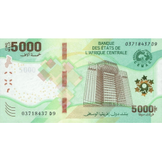 (457) ** PNew (PN703) Central African States - 5000 Francs Year 2020 (2022)